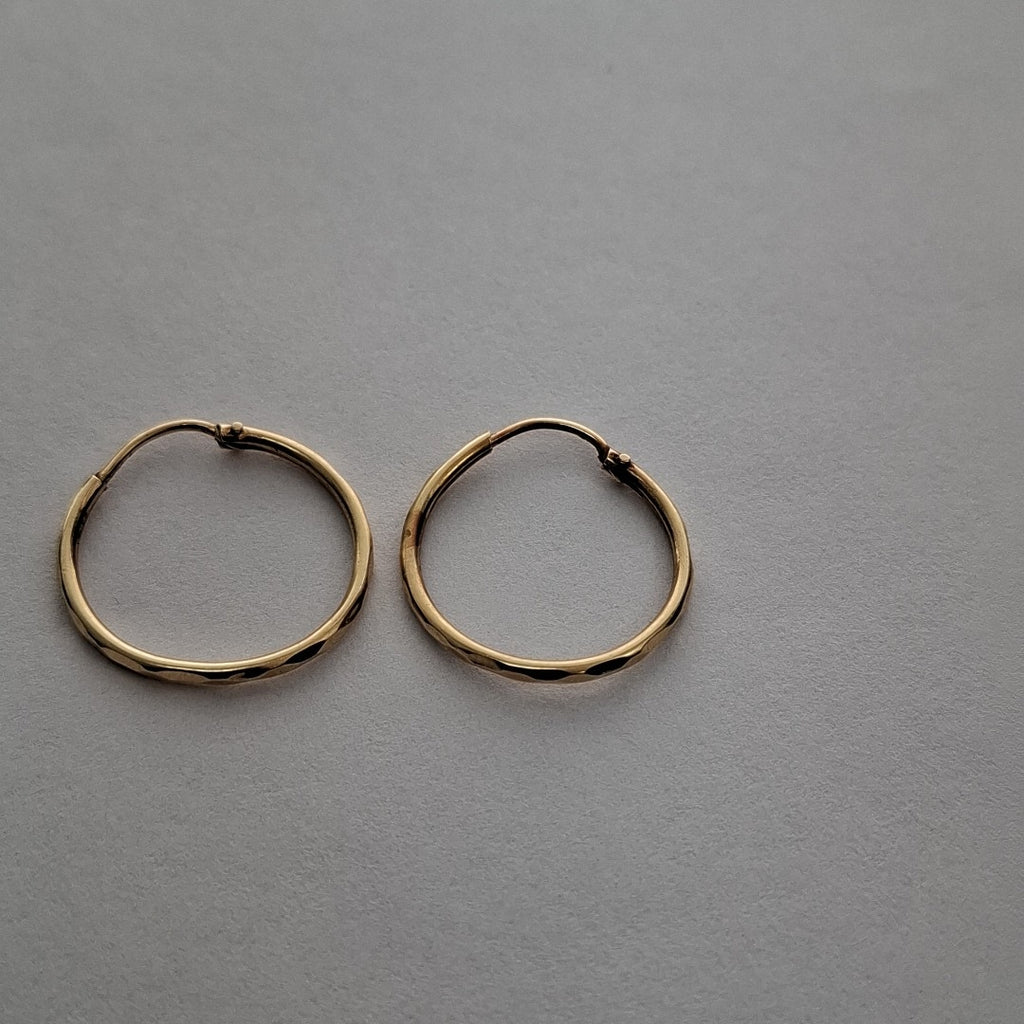 ARRACADAS PAR ORO 14 K 1.3 GRMS (SEMINUEVO)