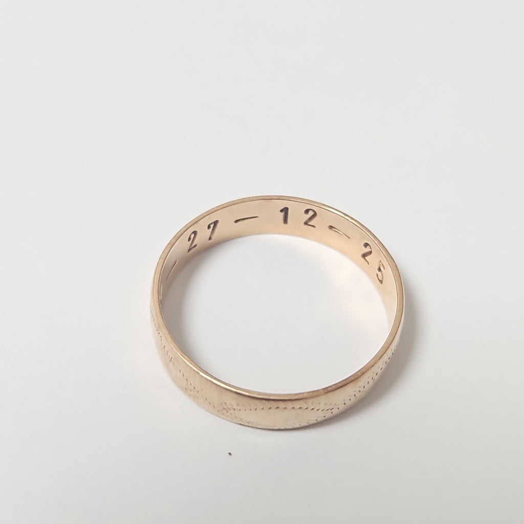 ANILLO ORO 8 K 3,00 GRMS (SEMINUEVO)