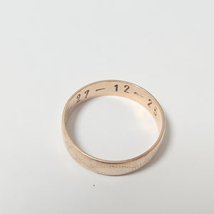 ANILLO ORO 8 K 3,00 GRMS (SEMINUEVO)