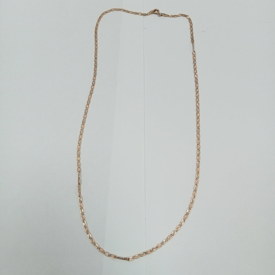 CADENA ORO COMBINADO 14 K 4.1 GRMS (SEMINUEVO)