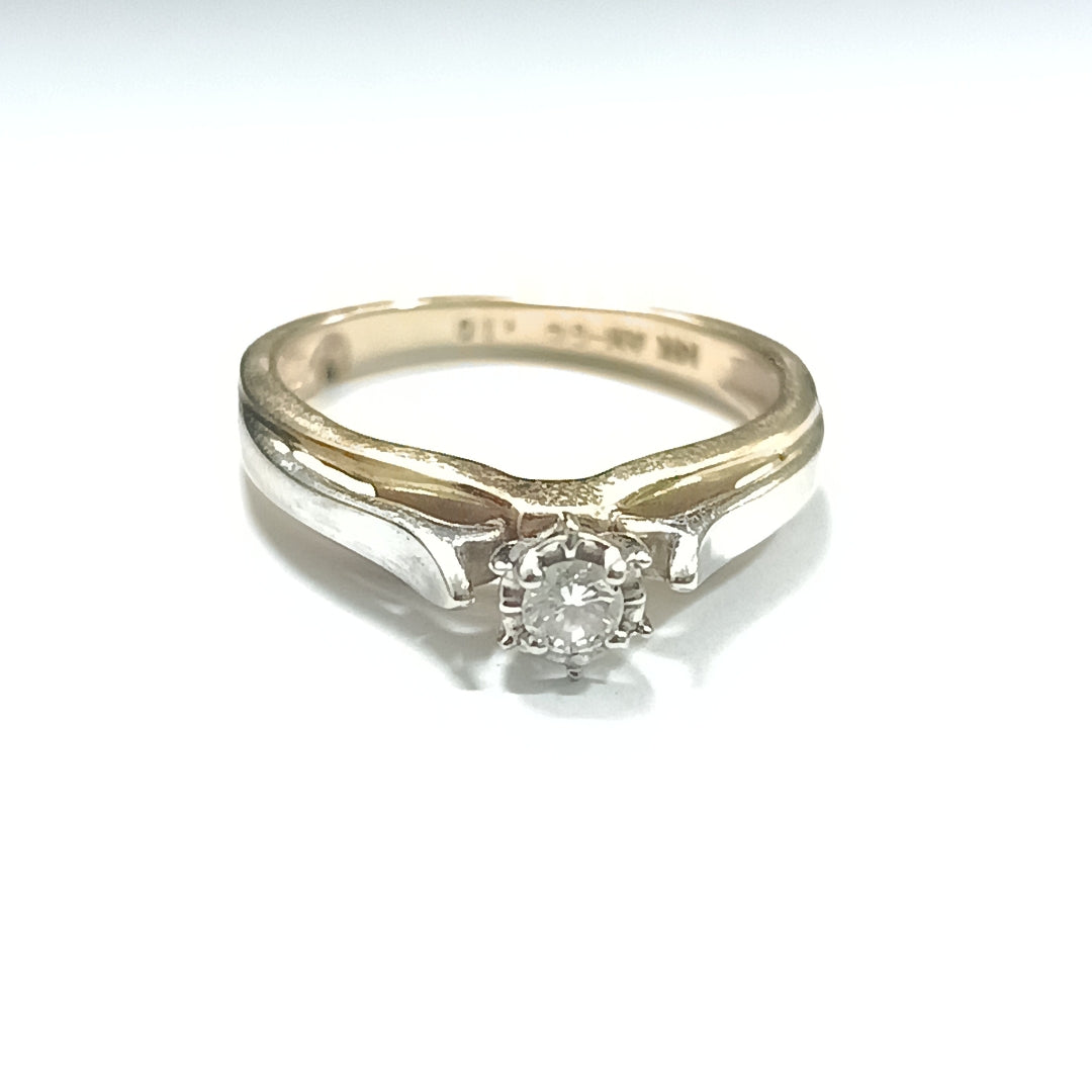 ANILLO ORO 14 K 3,80 GRMS (SEMINUEVO)