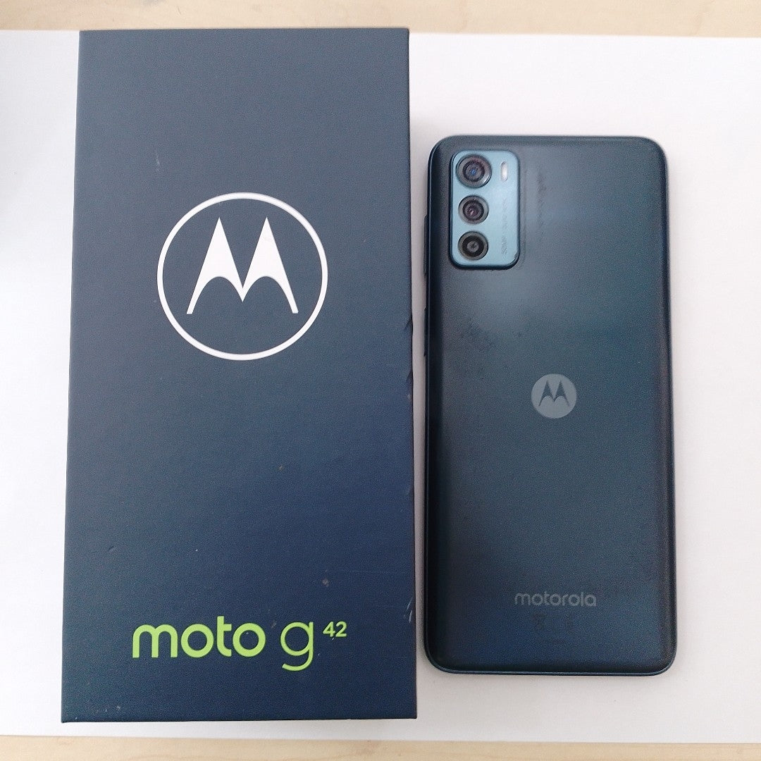 CELULAR MOTOROLA MOTO G42 XT2233-1 128 GB 4 GB RAM (SEMINUEVO)