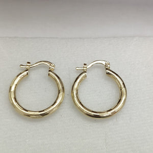 ARETES ARRACADAS 14K 2.7 GR (NUEVO)