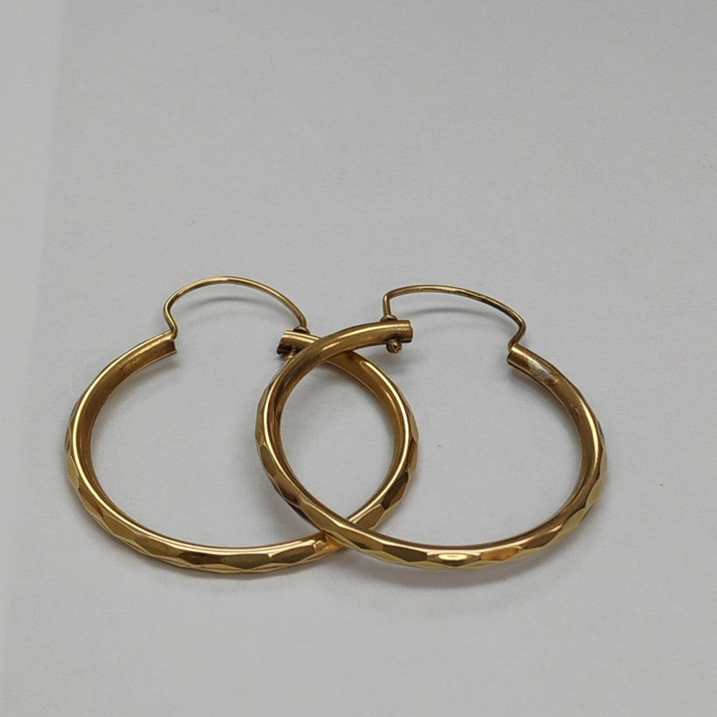 ARRACADAS PAR ORO 14 K 2.8 GRMS (SEMINUEVO)