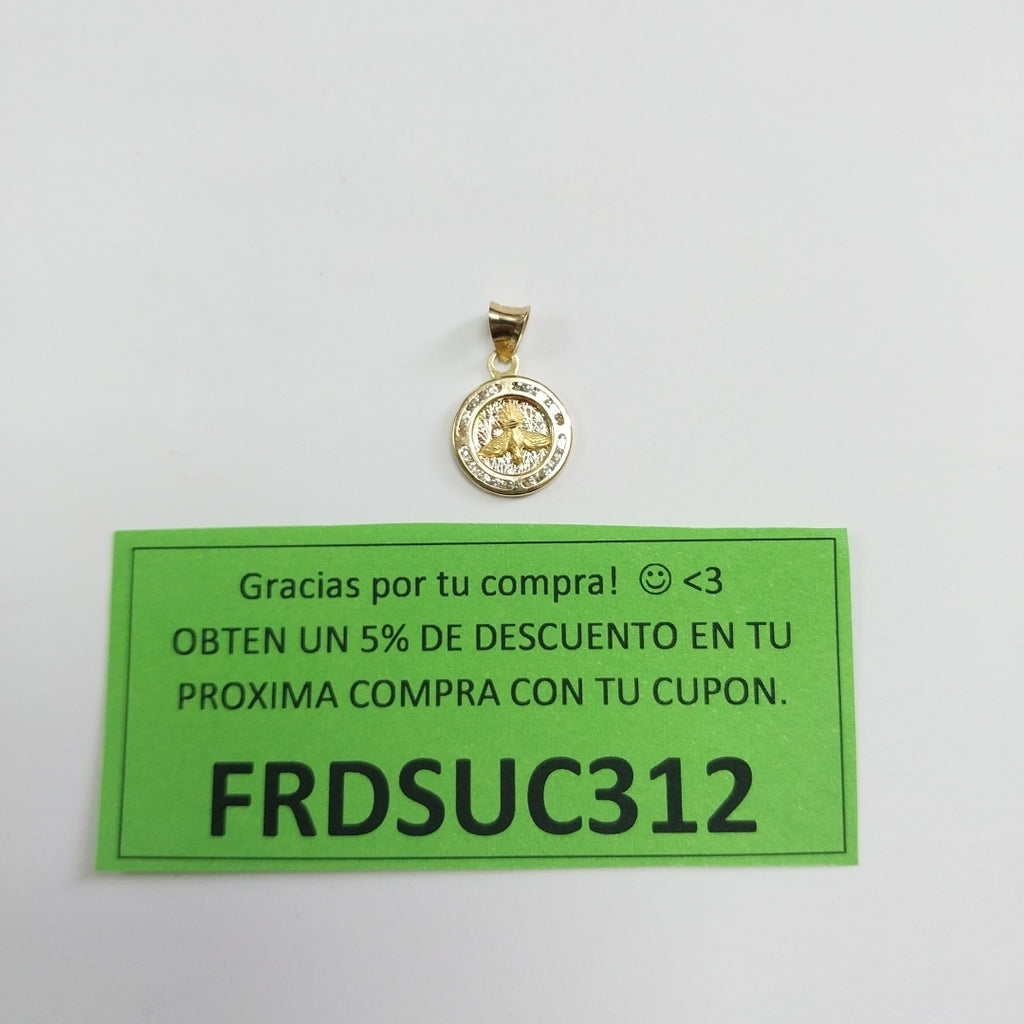 MEDALLA PERSONAL ORO 10 K 0.7 GRMS (SEMINUEVO)