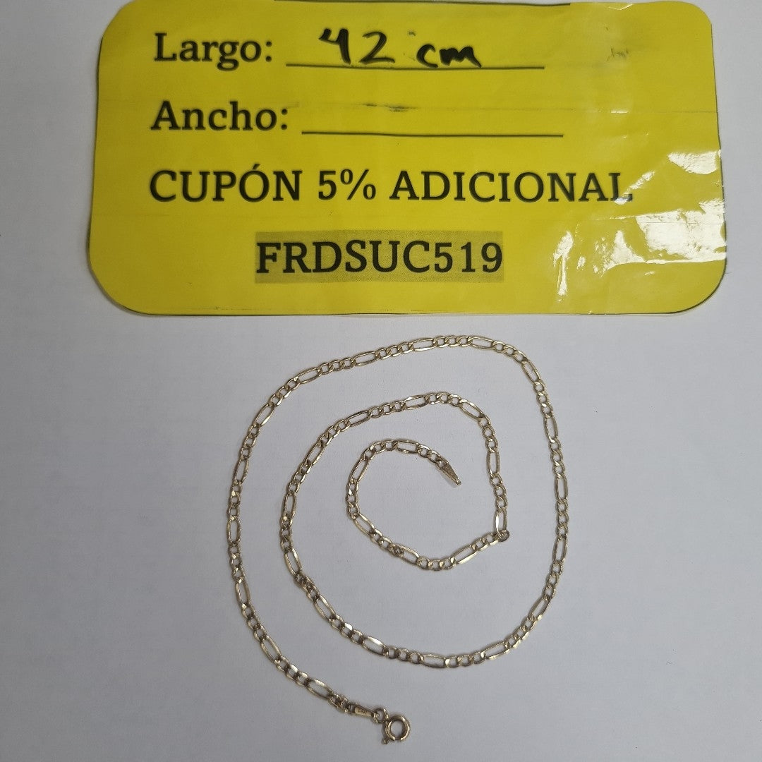 CADENA ORO 14 K 1.8 GRMS (SEMINUEVO)
