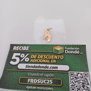 DIJE ORO 14 K 0.7 GRMS (SEMINUEVO)