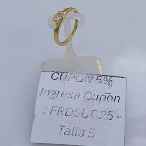ANILLITO ORO 14 K 1.3 GRMS (SEMINUEVO)