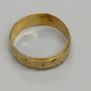 ARGOLLA ORO 14 K 1.9 GRMS (SEMINUEVO)