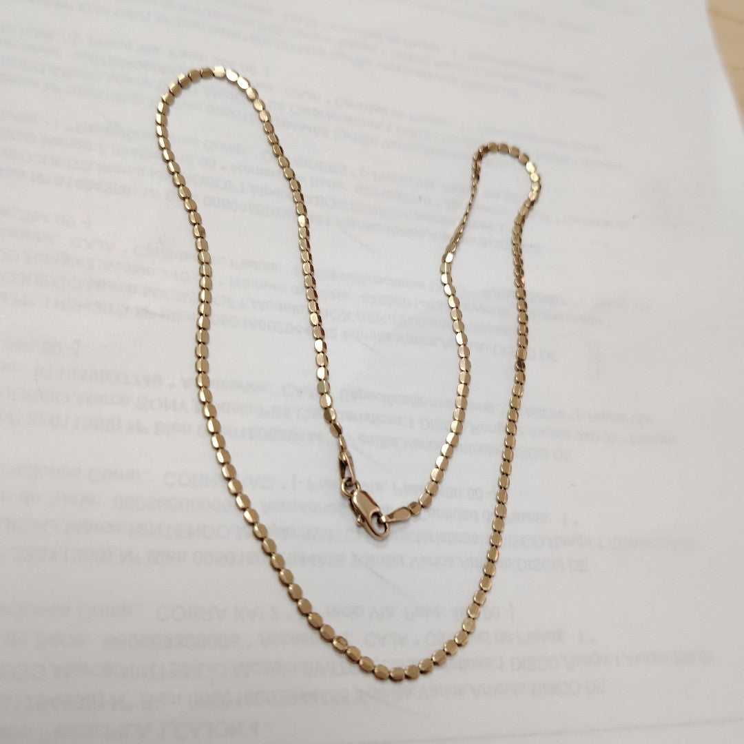 PULSERA ORO 14 K 4.6 GRMS (SEMINUEVO)