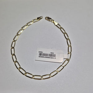PULSERA ESLABON 14K 21 CM 4.1 GR (NUEVO)