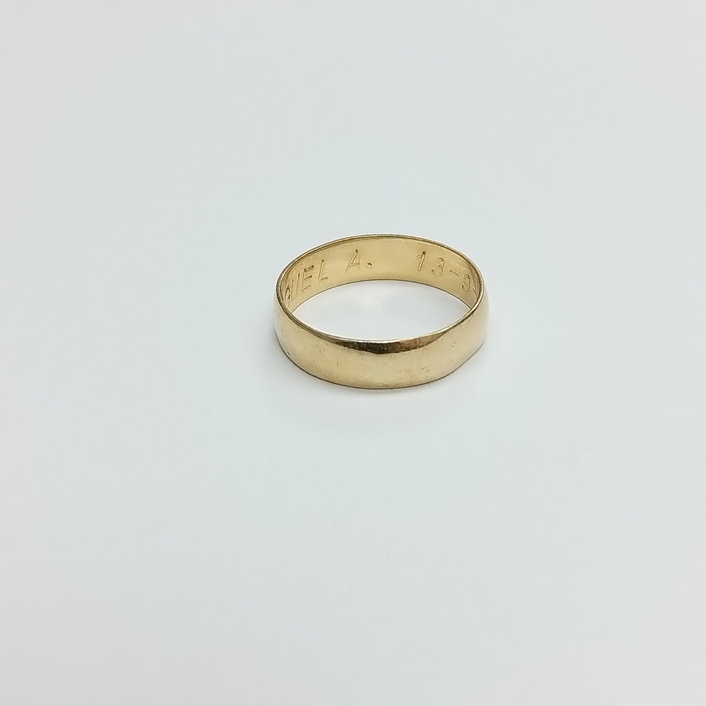 ARGOLLA ORO 18 K 3.3 GRMS (SEMINUEVO)