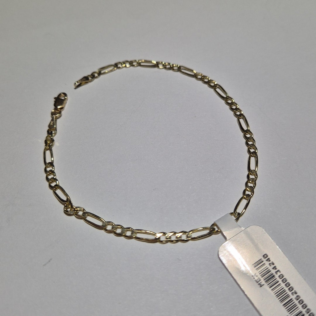 PULSERAS 3X1 ORO 14K 21 CM 3.3 GR (NUEVO)