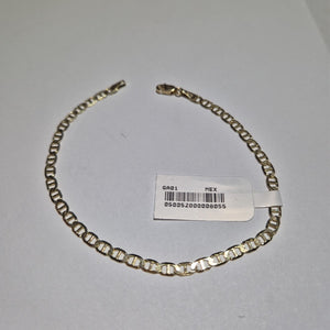 PULSERA TEJIDO GUCHI 3.3G 21 CM (NUEVO)