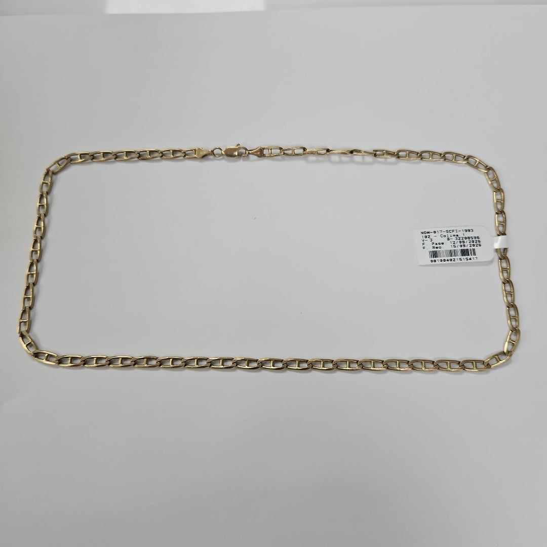CADENA ORO 14 K 18.7 GRMS (SEMINUEVO)