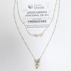 GARGANTILLA ORO 10 K 1.4 GRMS (SEMINUEVO)
