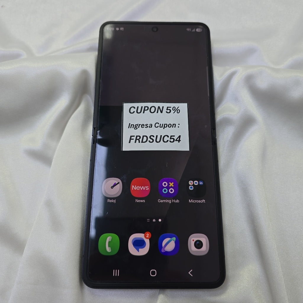 CELULAR SAMSUNG GALAXY Z FLIP 7 SM-F766B (2025) 512 GB 12 GB RAM (SEMINUEVO)