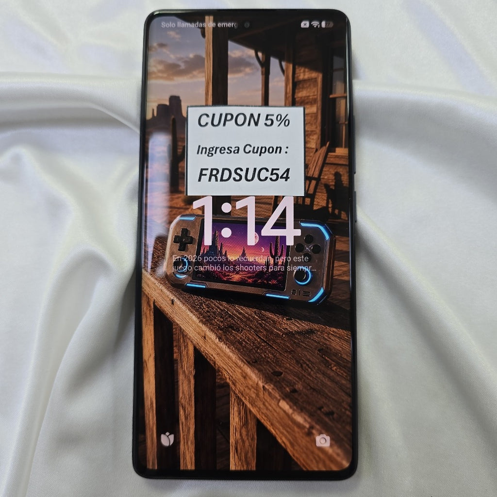 CELULAR XIAOMI REDMI NOTE 14 PRO 24116RACCG (2024) 256 GB 8 GB RAM (SEMINUEVO)