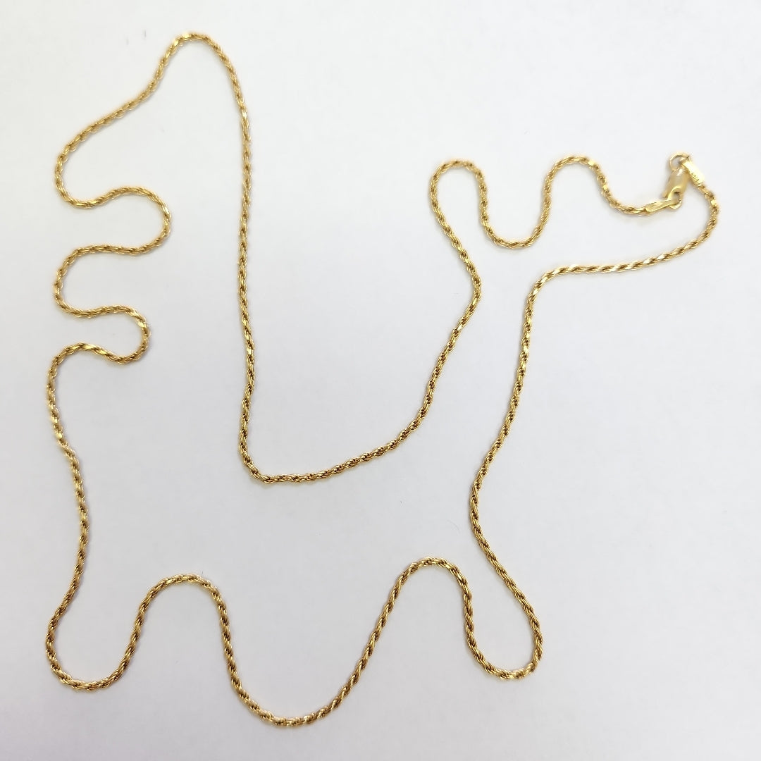 CADENA ORO 14 K 4,90 GRMS (SEMINUEVO)