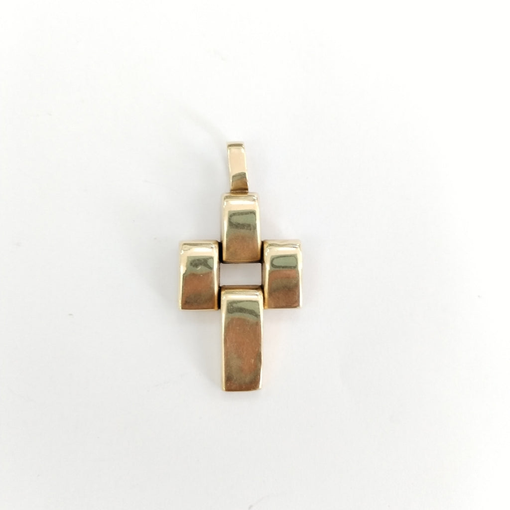 CRUZ, DIJE ORO 14 K 4.4 GRMS (SEMINUEVO)