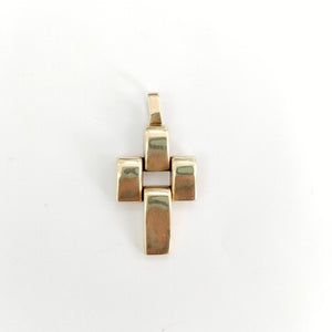 CRUZ, DIJE ORO 14 K 4.4 GRMS (SEMINUEVO)