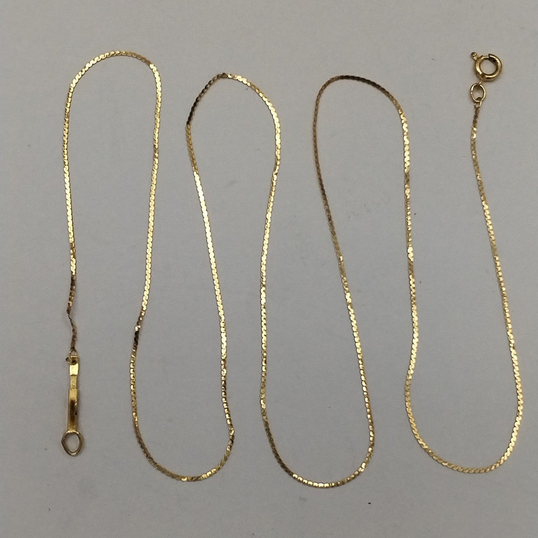 CADENA,OTRO ORO 14 K 0,80 GRMS (SEMINUEVO)