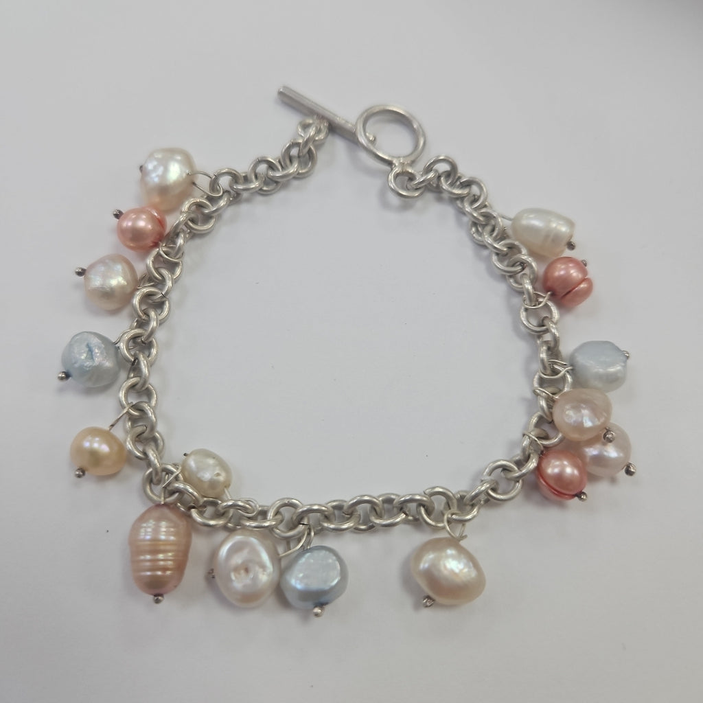 DIJE, PULSERA PLATA 21.6 GRMS (SEMINUEVO)