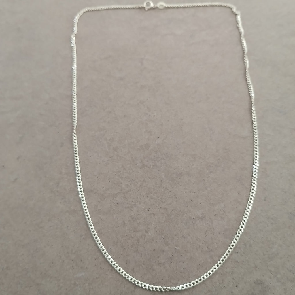 CADENAS TEJIDO BARBADA ORO 10K 50 CM 3.4 GR (NUEVO)