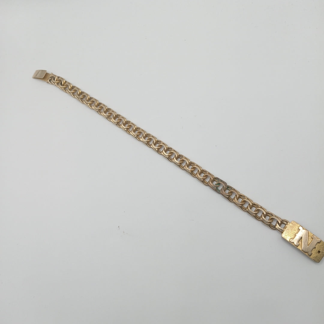 PULSERA ORO 10 K 14.8 GRMS (SEMINUEVO)