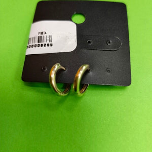 ARETES ARRACADAS LISAS 10K 1.1 GR (NUEVO)