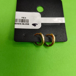 ARETES HUGGIE 14K 1.3 GR (NUEVO)