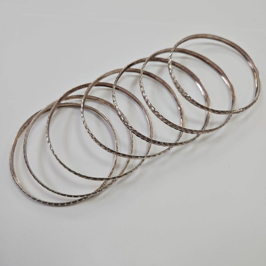 SEMANARIO DE PULSERAS PLATA 34.9 GRMS (SEMINUEVO)