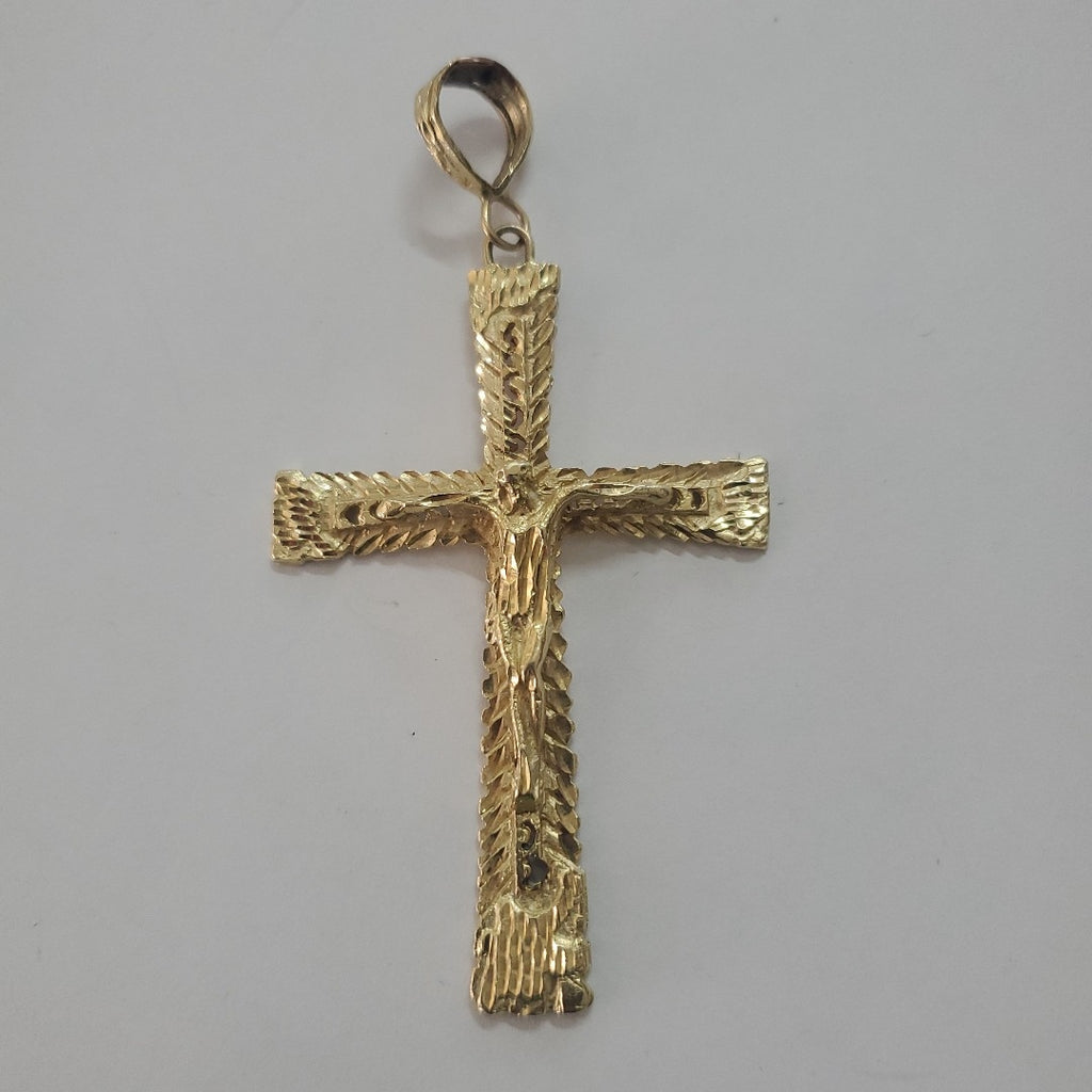 CRUCIFIJO ORO 10 K 16.2 GRMS (SEMINUEVO)
