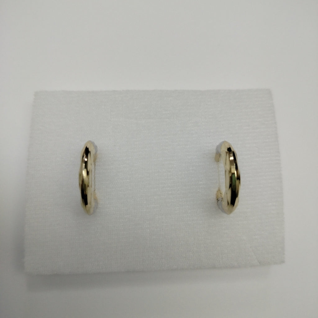 ARETES ARRACADAS COMBINADAS CON INFINITO 14K 2.2 GR (NUEVO)