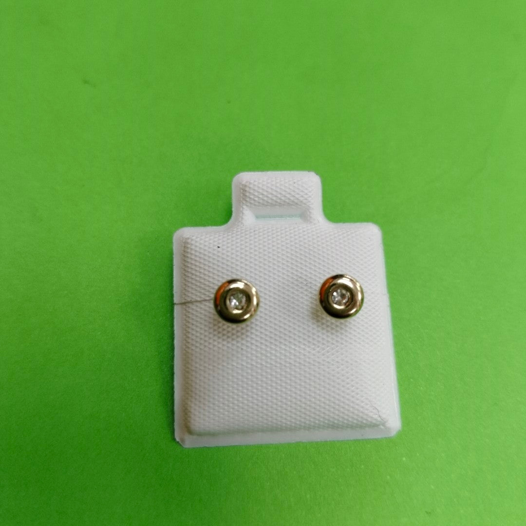BROQUELES BROQUEL C CIRCONIA 14K 0.27 GR (NUEVO)