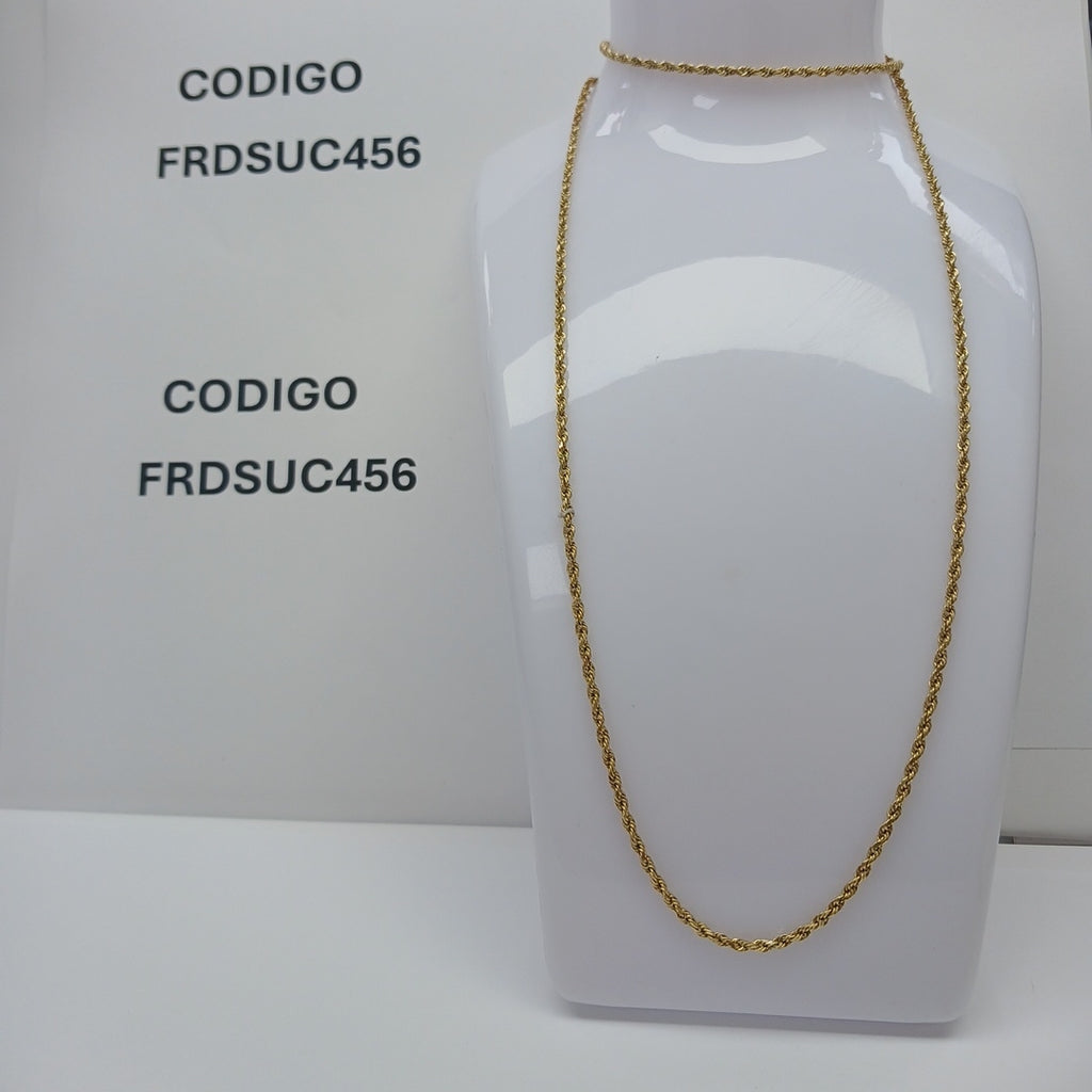 CADENA ORO 14 K 9 GRMS (SEMINUEVO)
