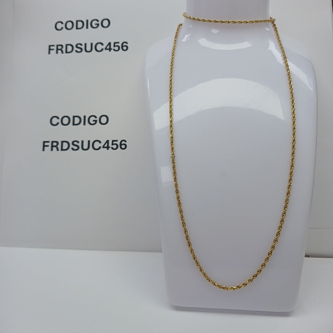 CADENA ORO 14 K 9 GRMS (SEMINUEVO)