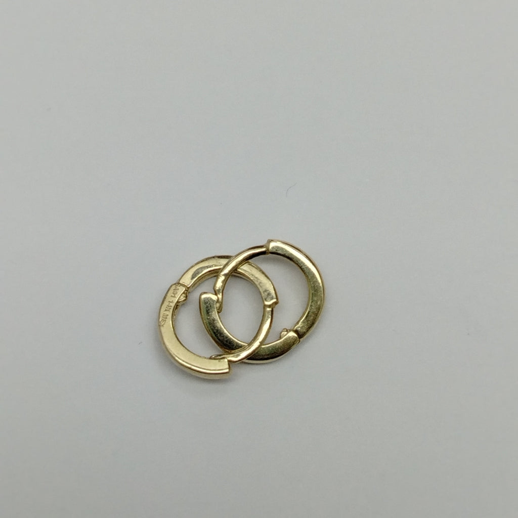 ARETES HUGGIE 14K 1.4 GR (NUEVO)