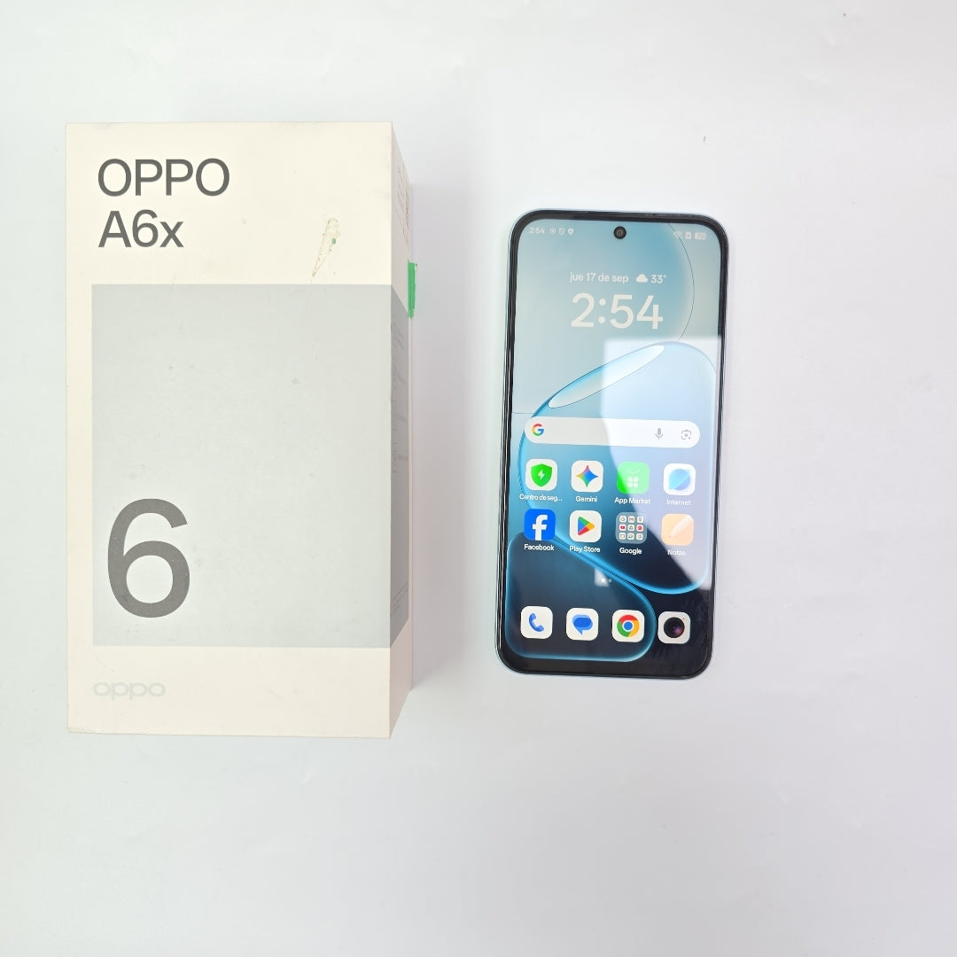 CELULAR OPPO A6X CPH2819 (2025) 128 GB 4 GB RAM (SEMINUEVO)