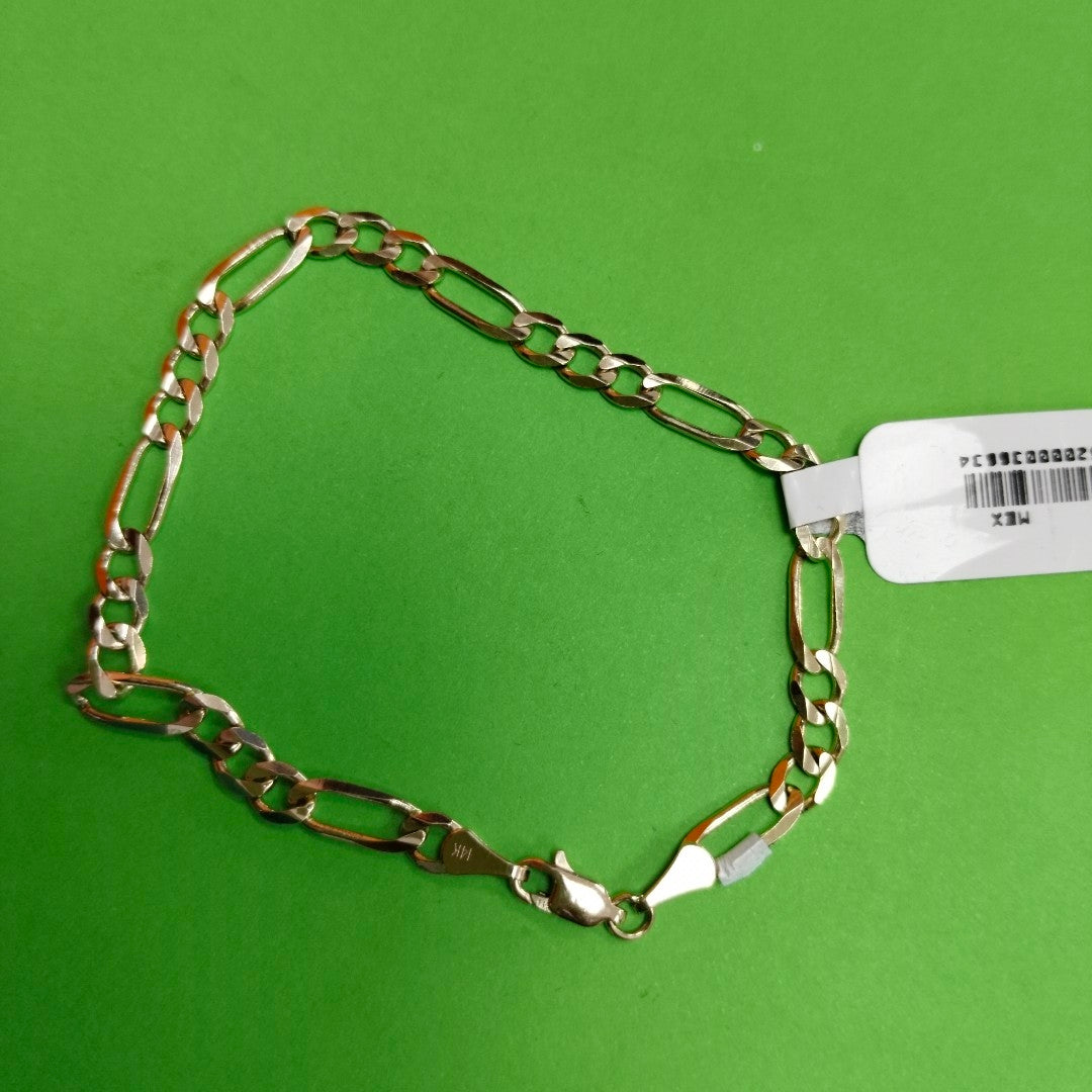 PULSERA 3X1 14K 21 CM 6.5 GR (NUEVO)