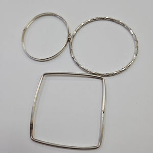 PULSERA, PULSERA RIGIDA PLATA 17.2 GRMS (SEMINUEVO)