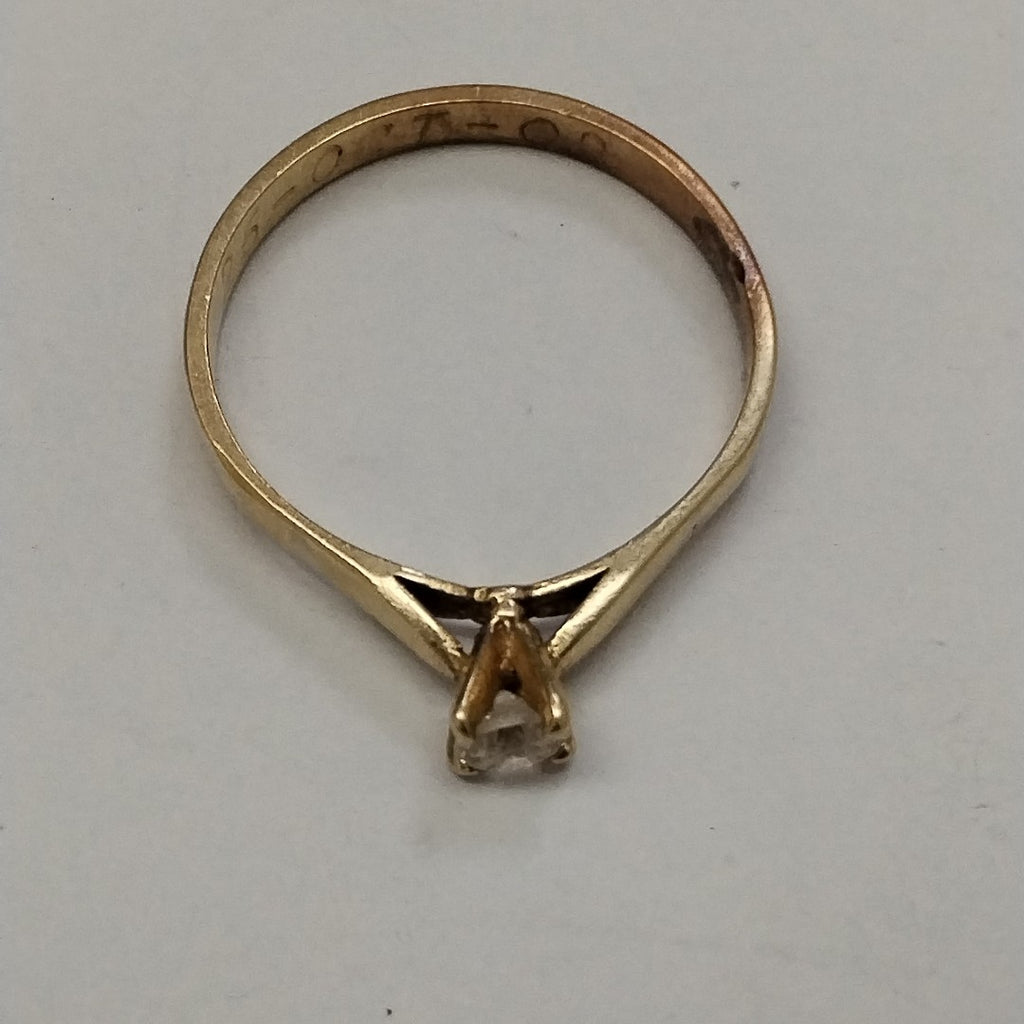 SOLITARIO ORO 10 K 2,30 GRMS (SEMINUEVO)
