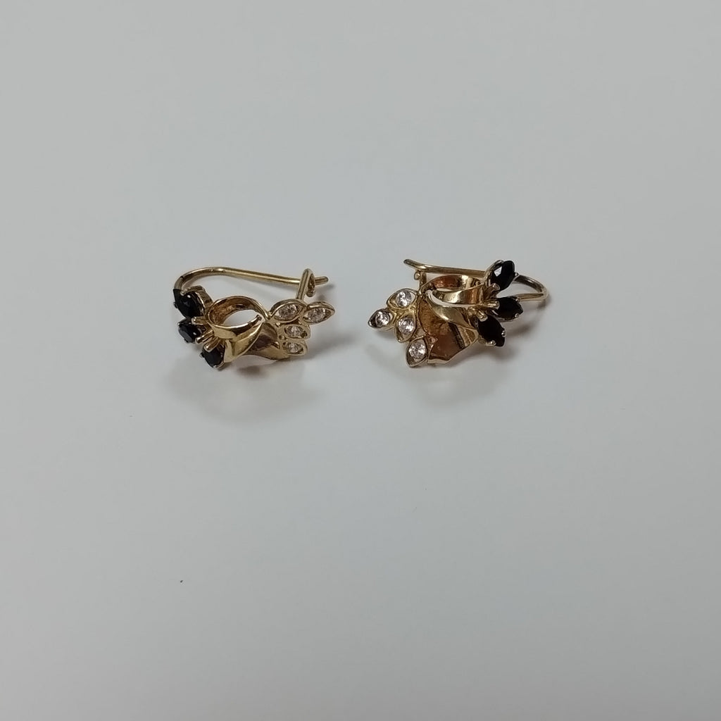 ARETES PAR ORO 14 K 2.1 GRMS (SEMINUEVO)