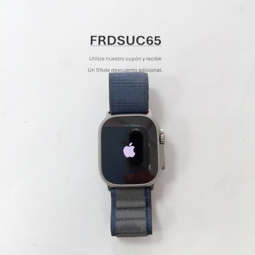 SMARTWATCH APPLE ULTRA 2 TITANIO A2986 49 MM GPS + CELULAR (SEMINUEVO)
