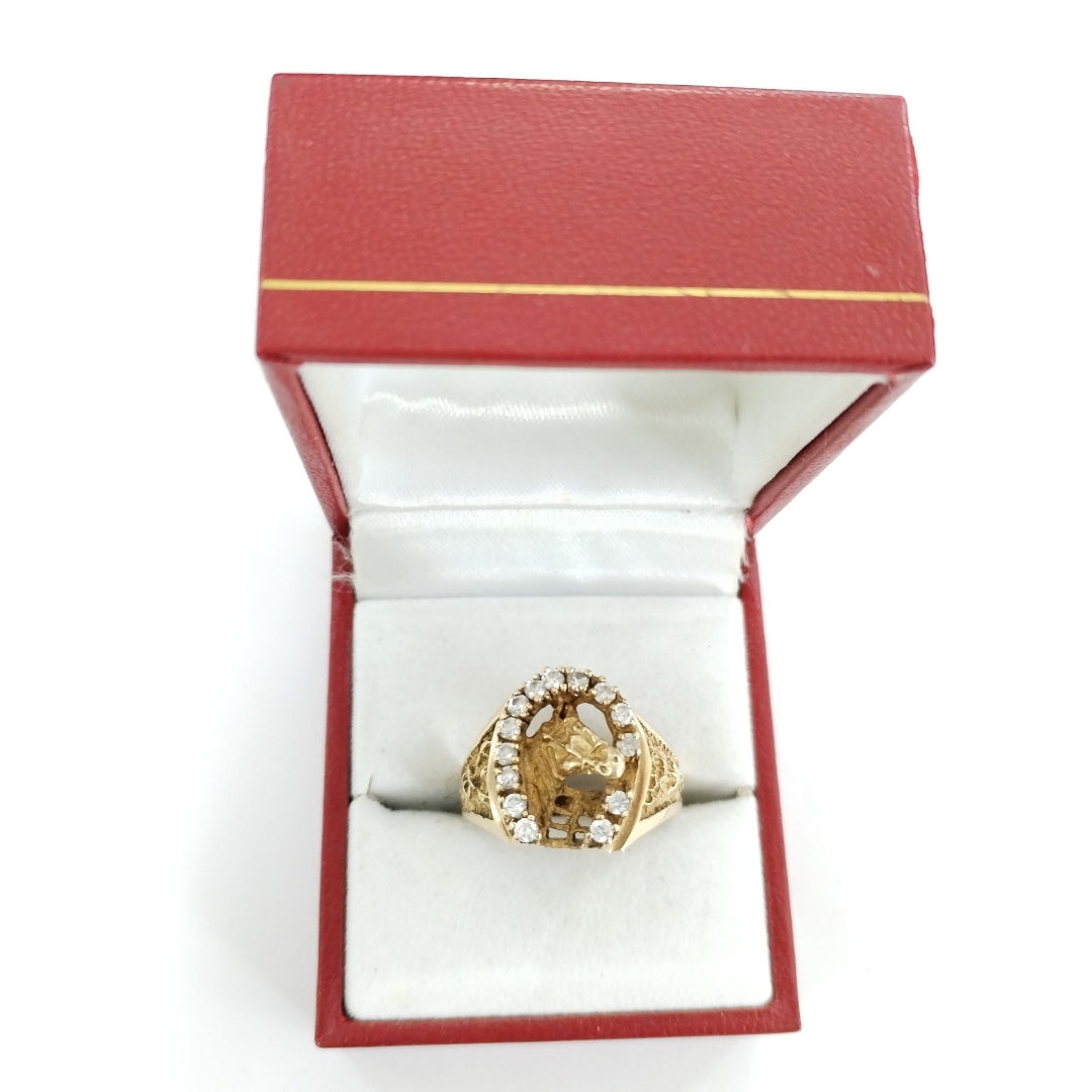 ANILLO ORO 10 K 5,00 GRMS (SEMINUEVO)