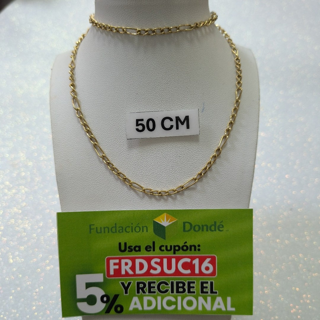 CADENA ORO 14 K 9,90 GRMS (SEMINUEVO)