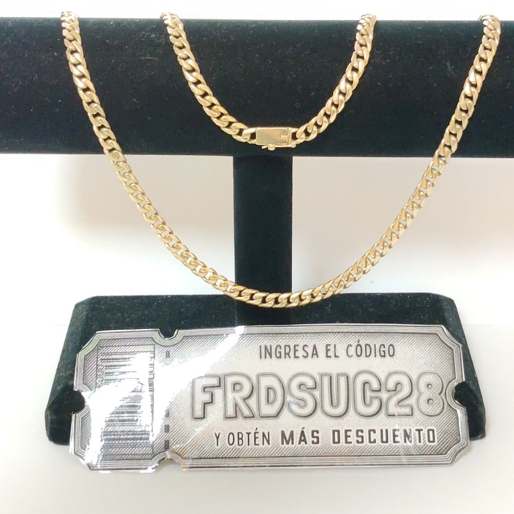 CADENA ORO 14 K 42.9 GRMS (SEMINUEVO)