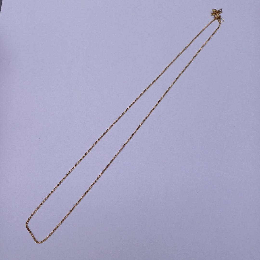 CADENA ORO 18 K 2.3 GRMS (SEMINUEVO)