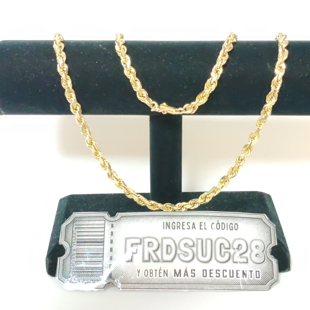 CADENA ORO 14 K 57.5 GRMS (SEMINUEVO)