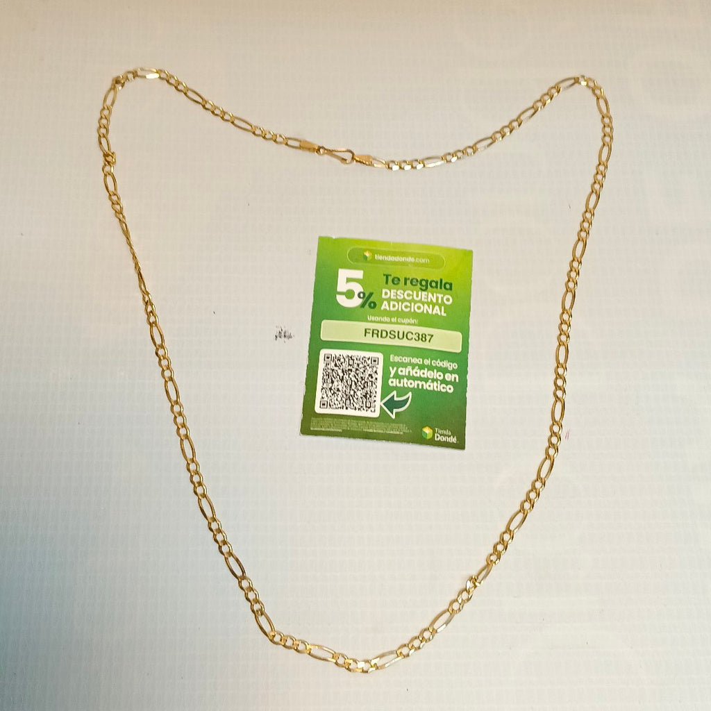 CADENA ORO 10 K 12.3 GRMS (SEMINUEVO)